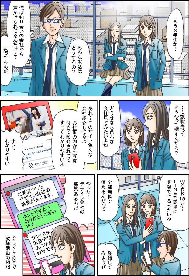 WORK18 漫画で説明1